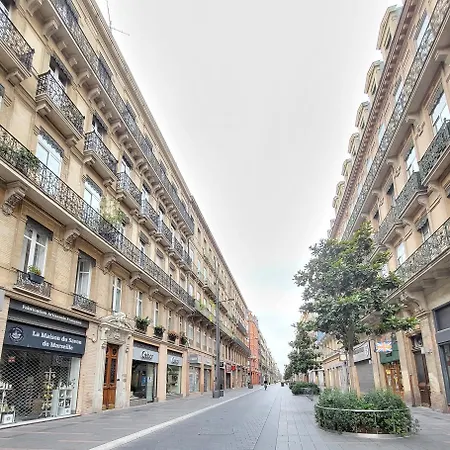 Coeur Capitole 122m2- Clim - Parking - Ascenseur- Metro Apartment Toulouse